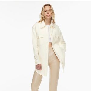 NWT Aritzia Ganna jacket in Heather Bone
